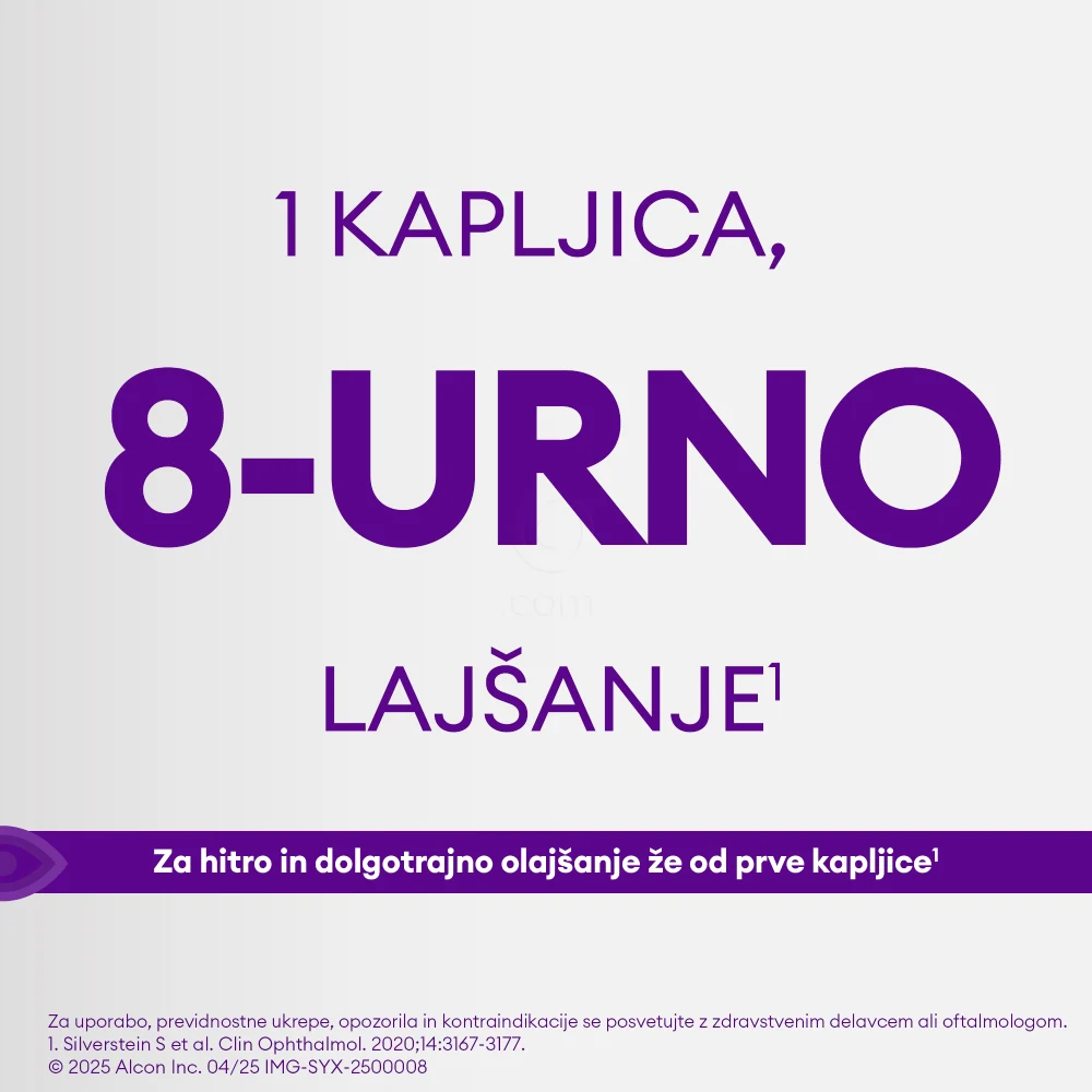 Systane Complete brez konzervansov, kapljice za oko (10 ml)